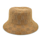 Paros Poly Knit Bucket - Light Brown