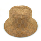 Paros Poly Knit Bucket - Light Brown