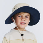 Symonds Cricket Hat - Beige/Navy
