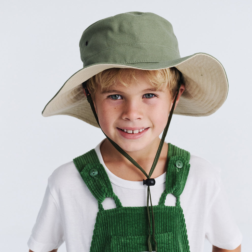 Symonds Cricket Hat - Khaki/Beige