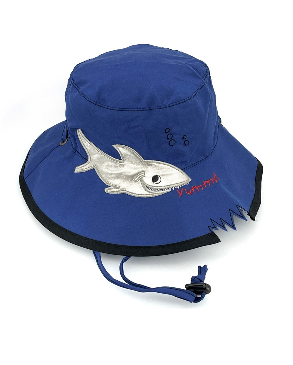 Awesome Wide Brim Bucket - Blue Shark