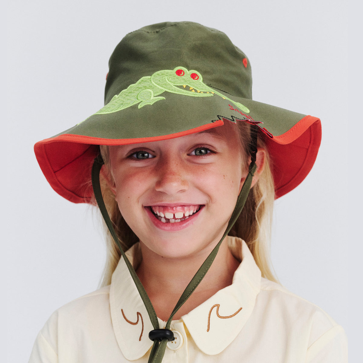 Awesome Kids Bucket - Khaki Croc