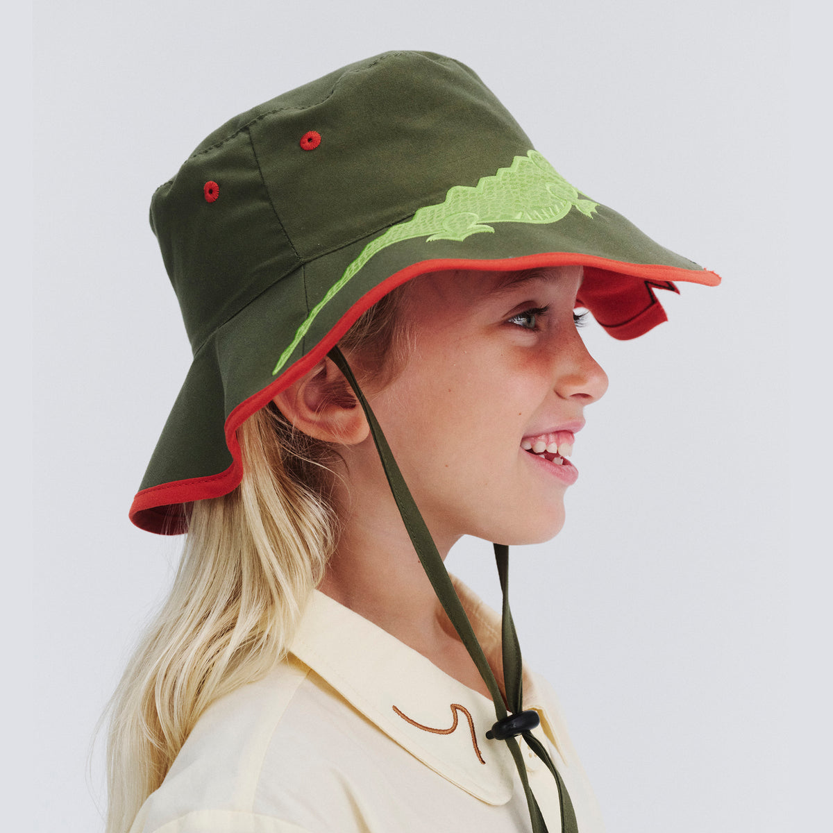 Awesome Kids Bucket - Khaki Croc