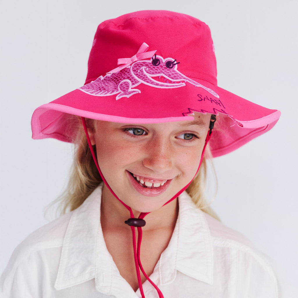 Awesome Kids Bucket - Pink Croc