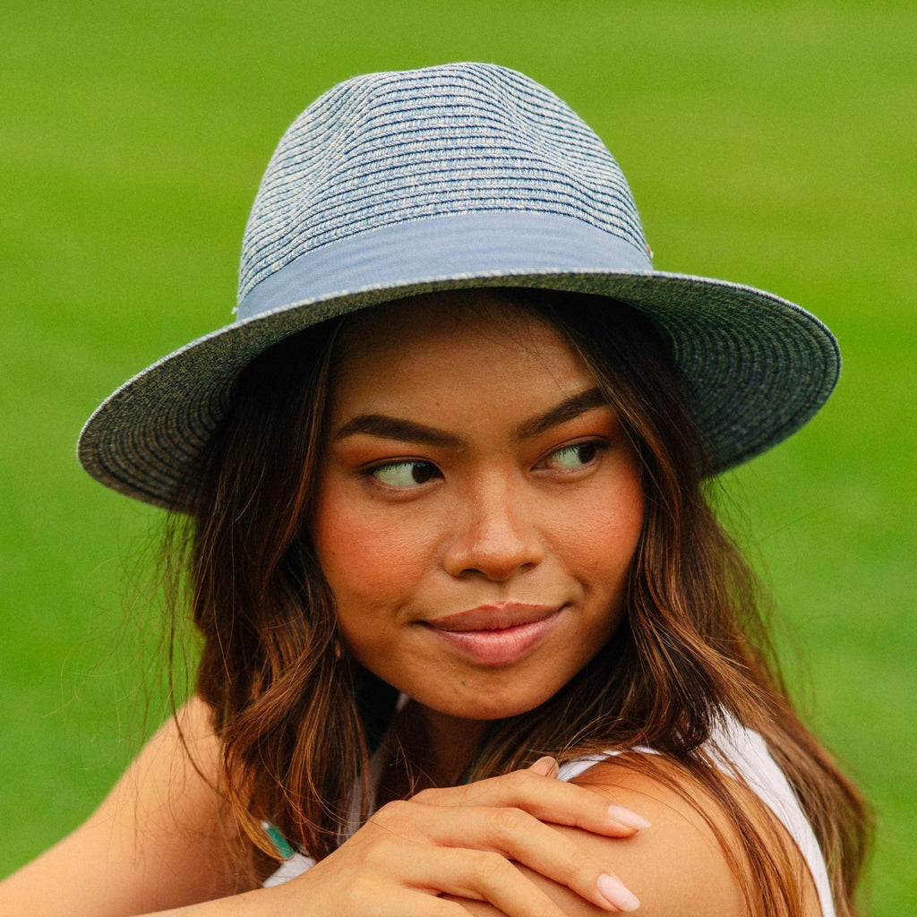 Kelsey Pana-Mate® Fedora Mix Blue