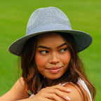 Kelsey Pana-Mate® Fedora Mix Blue