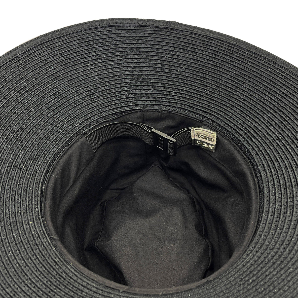 Susie Wide Brim Fedora - Black