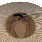 Susie Wide Brim Fedora - Mix Camel