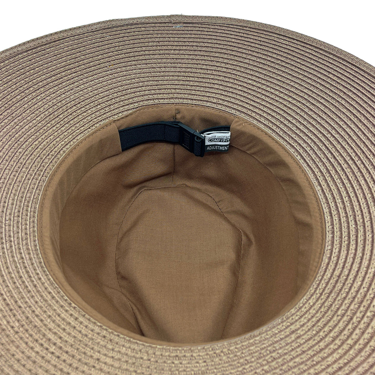 Susie Wide Brim Fedora - Mix Camel