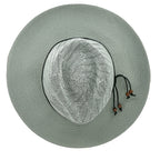 Susie Wide Brim Fedora - Mix Seafoam
