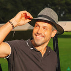 Ainsley Flexibraid® Fedora  Black Combo