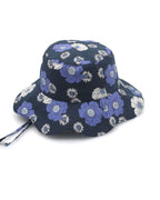 Flora Bucket - Navy Floral