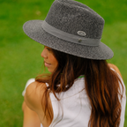 Kelsey Pana-Mate® Fedora - Charcoal